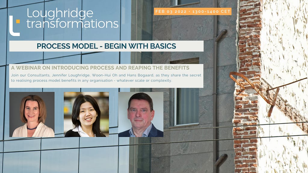 Process Model - Begin With Basics: Webinar Link